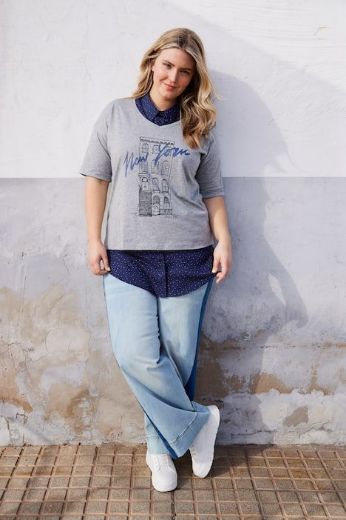 Plus size veliki brojevi Hlače traper rastezljive za punije