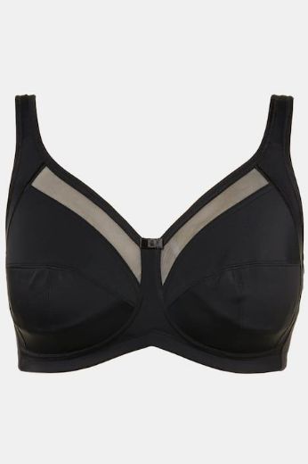 Plus size veliki brojevi Grudnjak bez žice mrežastog obruba za punije