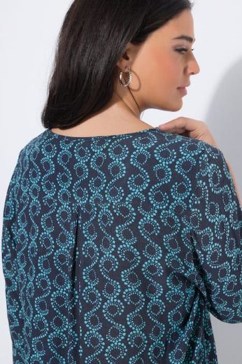 Plus size veliki brojevi Bluza 3/4 rukava A kroja za punije