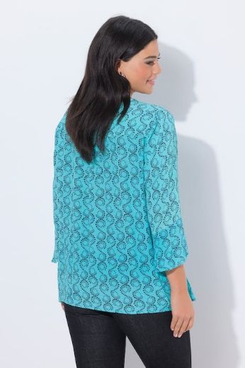 Plus size veliki brojevi Bluza 3/4 rukava A kroja za punije