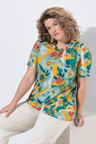 Veliki brojevi Majica kratkih rukava moda za punije