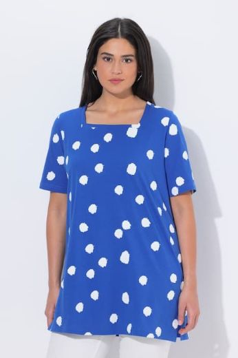 Plus size veliki brojevi Majica kratkih rukava dužeg kroja za punije