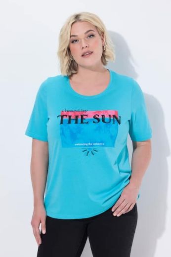 Plus size veliki brojevi Majica kratkih rukava okrulog izreza za punije