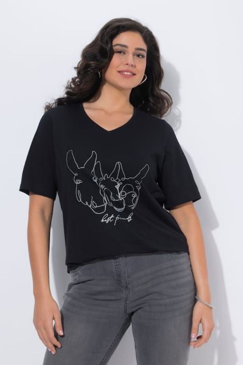 Plus size veliki brojevi Majica bez rukava za punije