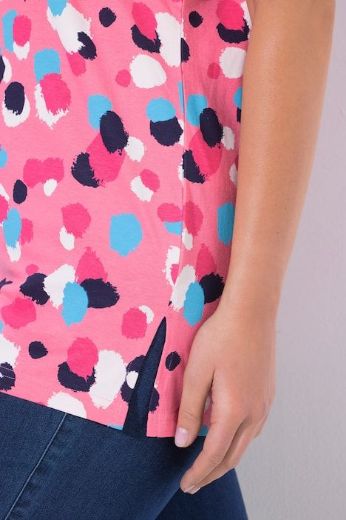 Plus size veliki brojevi Majica kratkih rukava šireg kroja za punije