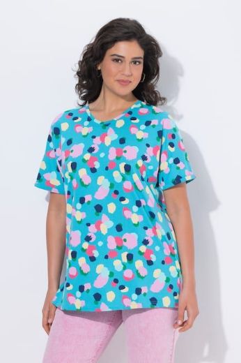 Plus size veliki brojevi Majica kratkih rukava šireg kroja za punije