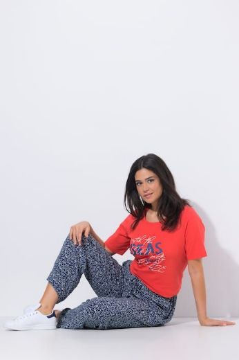 Plus size veliki brojevi Hlače široke elastičnog struka za punije