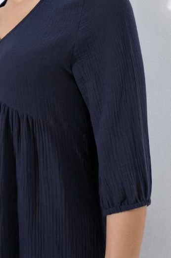 Plus size veliki brojevi Haljina dugih rukava A kroja za punije