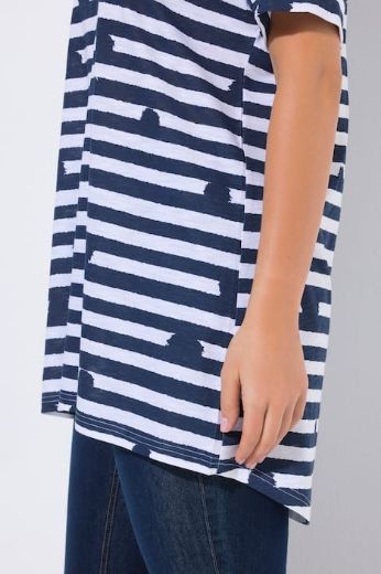 Plus size veliki brojevi Majica kratkih rukava dužeg i šireg kroja za punije