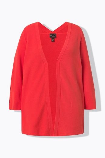 Plus size veliki brojevi Kardigan 3/4 rukava A kroja za punije