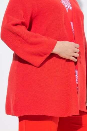 Plus size veliki brojevi Kardigan 3/4 rukava A kroja za punije