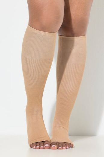 Plus size veliki brojevi Štrample bez prstiju za punije