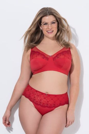 Plus size veliki brojevi Gaće čipkaste za punije