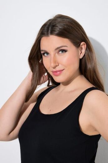 Plus size veliki brojevi Spavaćica bez rukava za punije