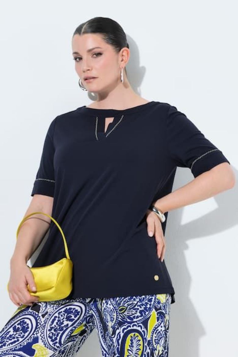 Plus size veliki brojevi Bluza kratkih rukava za punije