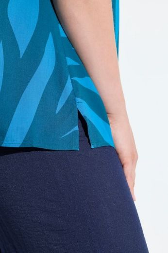 Plus size veliki brojevi Tunika kratkih rukava šireg kroja za punije