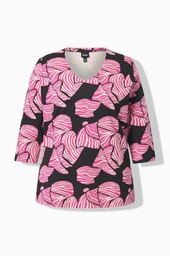 Plus size veliki brojevi Majica 3/4 rukava za punije