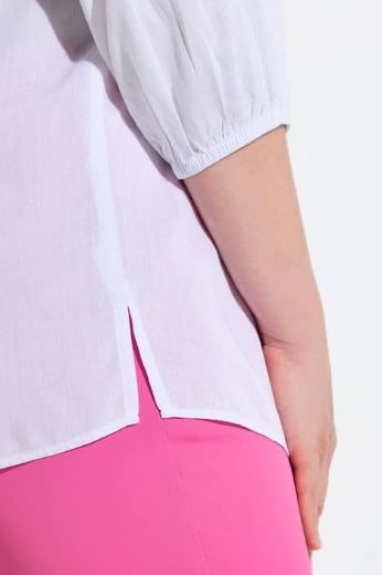 Plus size veliki brojevi Bluza 3/4 rukavi s naborima za punije