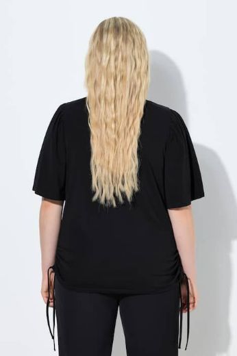 Plus size veliki brojevi Majica kratkih rukava V izreza za punije