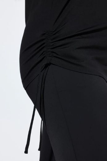 Plus size veliki brojevi Majica kratkih rukava V izreza za punije