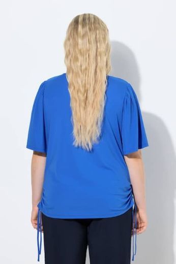 Plus size veliki brojevi Majica kratkih rukava V izreza za punije