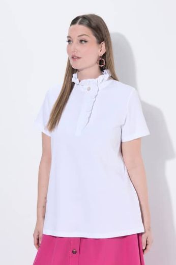 Plus size veliki brojevi Majica kratkih rukava s ukrasom za punije