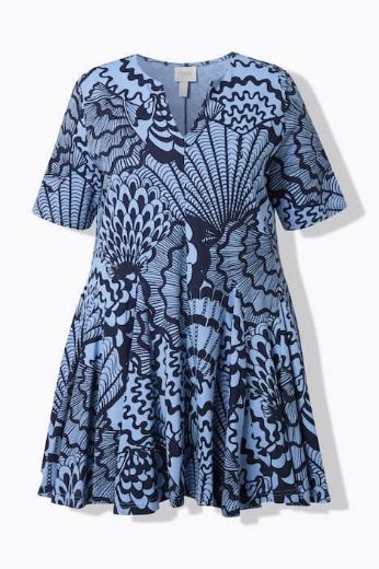 Plus size veliki brojevi Majica kratkih rukava s izrezom za punije