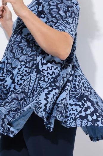 Plus size veliki brojevi Majica kratkih rukava s izrezom za punije