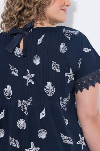 Plus size veliki brojevi Majica kratkih rukava pamučna za punije