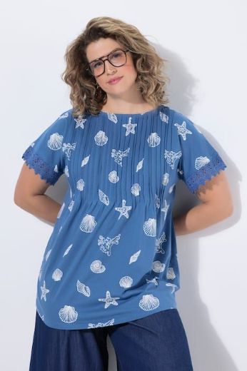 Plus size veliki brojevi Majica kratkih rukava pamučna za punije