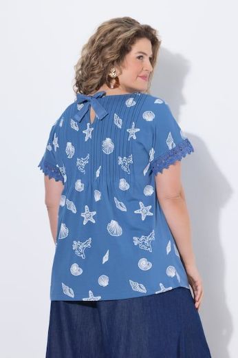 Plus size veliki brojevi Majica kratkih rukava pamučna za punije