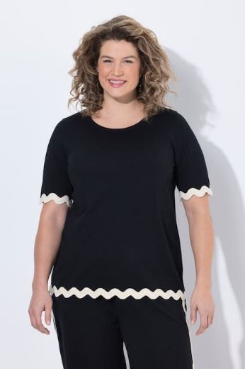 Plus size veliki brojevi Majica kratkih rukava pamučna za punije