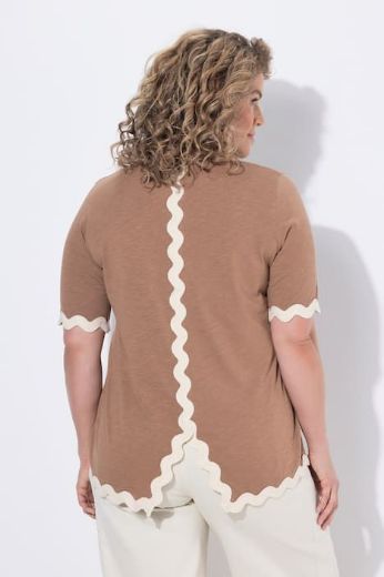 Plus size veliki brojevi Majica kratkih rukava pamučna za punije