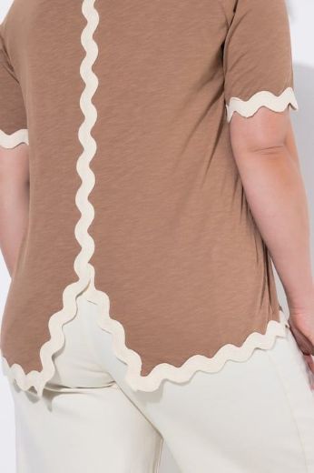 Plus size veliki brojevi Majica kratkih rukava pamučna za punije