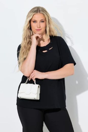 Plus size veliki brojevi Majica kratkih rukava okrulog izreza za punije