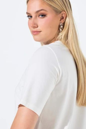 Plus size veliki brojevi Majica kratkih rukava okrulog izreza za punije