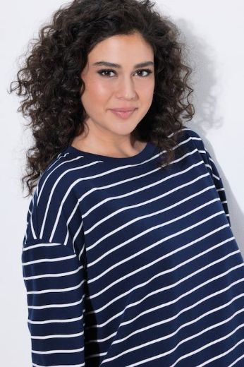 Plus size veliki brojevi Majica dugih rukava okruglog izreza za punije