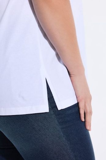 Plus size veliki brojevi Majica kratkih rukava četvrtasti izrez za punije