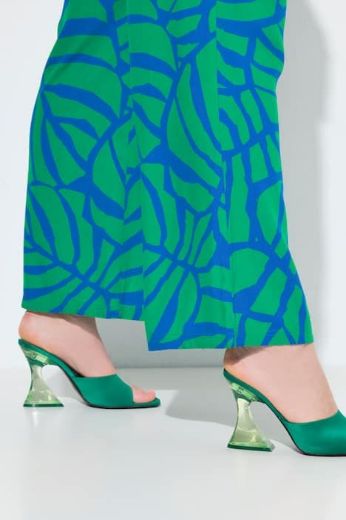 Plus size veliki brojevi Hlače širokih nogavica elastičnog struka za punije