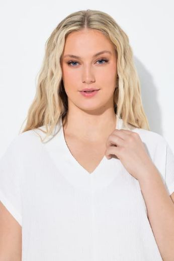 Plus size veliki brojevi Majica kratkih rukava šireg kroja za punije