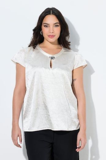 Plus size veliki brojevi Bluza kratkih rukava A kroja za punije