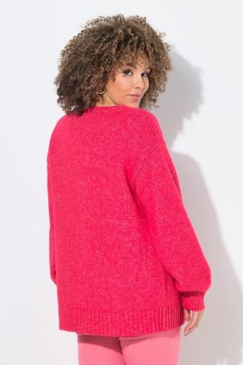 Plus size veliki brojevi Kardigan pleteni otvorenog kroja za punije