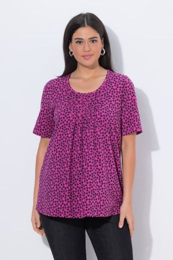 Plus size veliki brojevi Majica kratkih rukava A kroja za punije