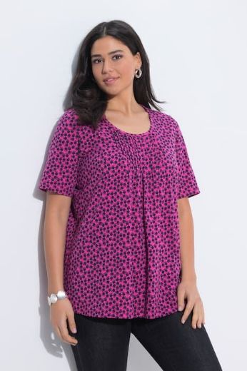 Plus size veliki brojevi Majica kratkih rukava A kroja za punije