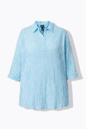 Plus size veliki brojevi Bluza 3/4 rukava A kroja za punije