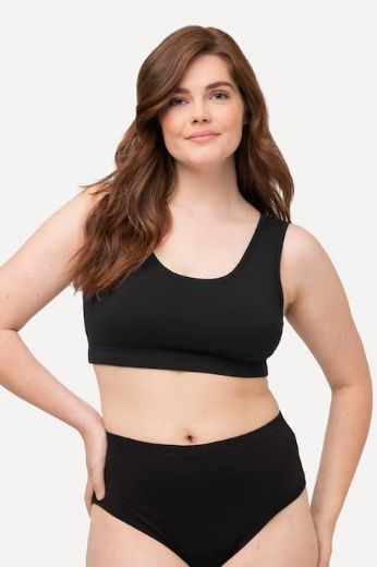 Plus size veliki brojevi Grudnjak bez žica širokih naramenica za punije