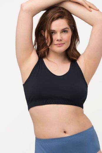 Plus size veliki brojevi Grudnjak bez žica širokih naramenica za punije