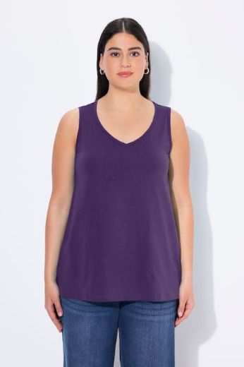 Plus size veliki brojevi Top V ovratnika za punije