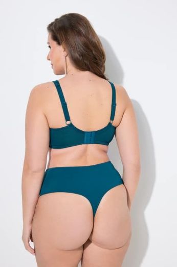 Plus size veliki brojevi Grudnjak s dodatkom ukrasne čipke i ukrasnim naramenicama za punije