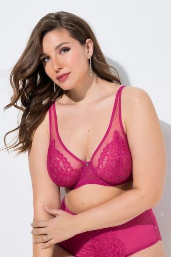 Plus size veliki brojevi Grudnjak sa žicom i čipkom za punije